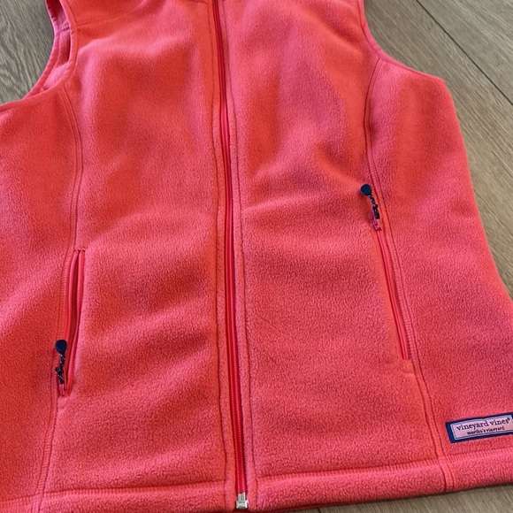 Vineyard Vines womens fleece zipper vest XS - Picture 4 of 8